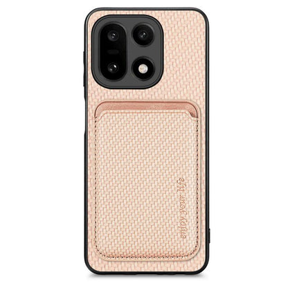 Carbon Fiber Leather Card Magsafe Phone Case, For OnePlus Ace 6 / 6T / 15R, For OnePlus 15, For OnePlus Nord CE 2 Lite 5G