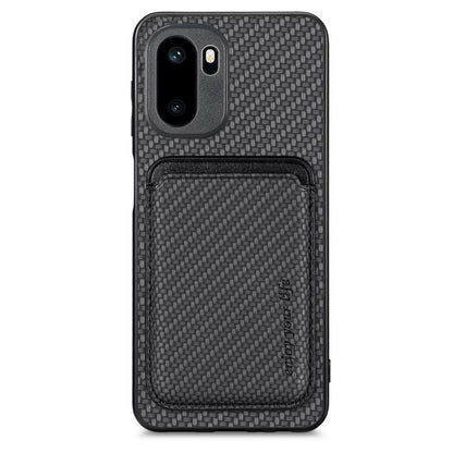 Carbon Fiber Leather Card Magsafe Phone Case, For OnePlus Ace 6 / 6T / 15R, For OnePlus 15, For OnePlus Nord CE 2 Lite 5G