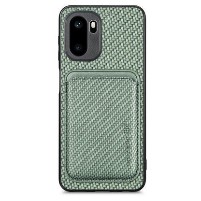 Carbon Fiber Leather Card Magsafe Phone Case, For OnePlus Ace 6 / 6T / 15R, For OnePlus 15, For OnePlus Nord CE 2 Lite 5G