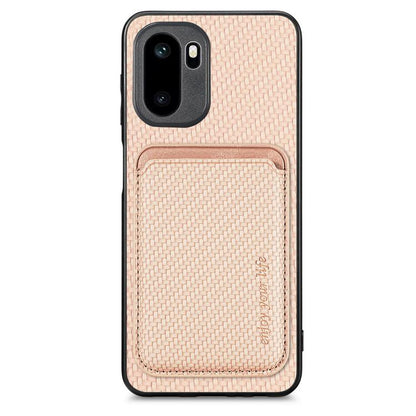 Carbon Fiber Leather Card Magsafe Phone Case, For OnePlus Ace 6 / 6T / 15R, For OnePlus 15, For OnePlus Nord CE 2 Lite 5G