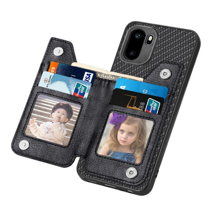 Carbon Fiber Horizontal Flip Zipper Wallet Phone Case, For OnePlus Ace 6 / 6T / 15R, For OnePlus 15, For OnePlus Nord CE 3 Lite, For OnePlus Nord CE 2 Lite 5G