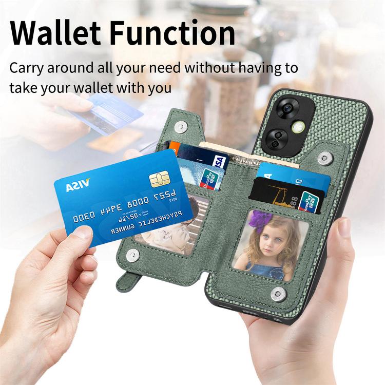 Carbon Fiber Horizontal Flip Zipper Wallet Phone Case, For OnePlus Ace 6 / 6T / 15R, For OnePlus 15, For OnePlus Nord CE 3 Lite, For OnePlus Nord CE 2 Lite 5G