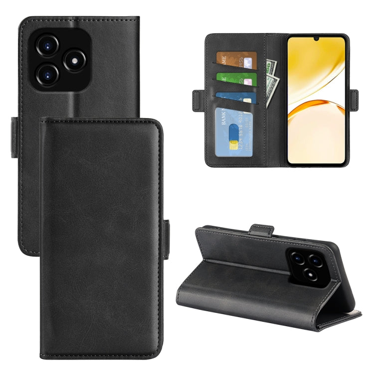 Dual-side Magnetic Buckle Horizontal Flip Leather Phone Case, For Realme Narzo N53 / C53