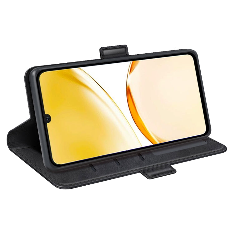Dual-side Magnetic Buckle Horizontal Flip Leather Phone Case, For Realme Narzo N53 / C53