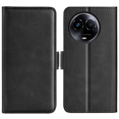 Dual-side Magnetic Buckle Horizontal Flip Leather Phone Case, For Realme 11X, For Realme C65 4G, For Realme C85 5G / 15x 5G, For Realme 15 5G / 15 Pro 5G