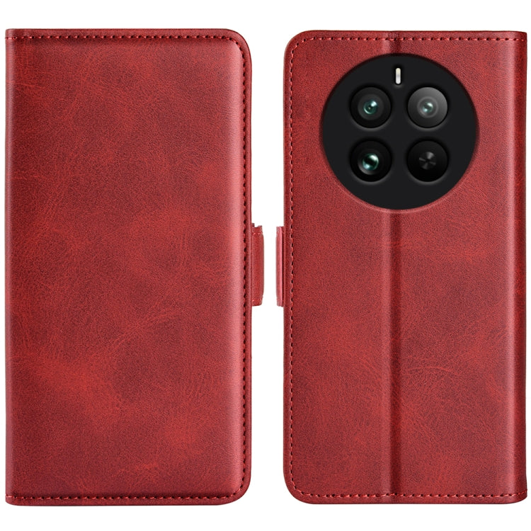 Dual-side Magnetic Buckle Horizontal Flip Leather Phone Case, For Realme 12 5G, For Realme 12+ 5G, For Realme 12 Pro+, For Realme C67 5G