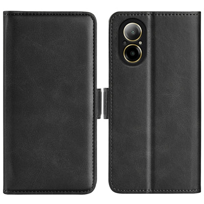 Dual-side Magnetic Buckle Horizontal Flip Leather Phone Case, For Realme 12 5G, For Realme 12+ 5G, For Realme 12 Pro+, For Realme C67 5G
