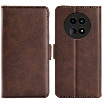 Dual-side Magnetic Buckle Horizontal Flip Leather Phone Case, For Realme 12 5G, For Realme 12+ 5G, For Realme 12 Pro+, For Realme C67 5G