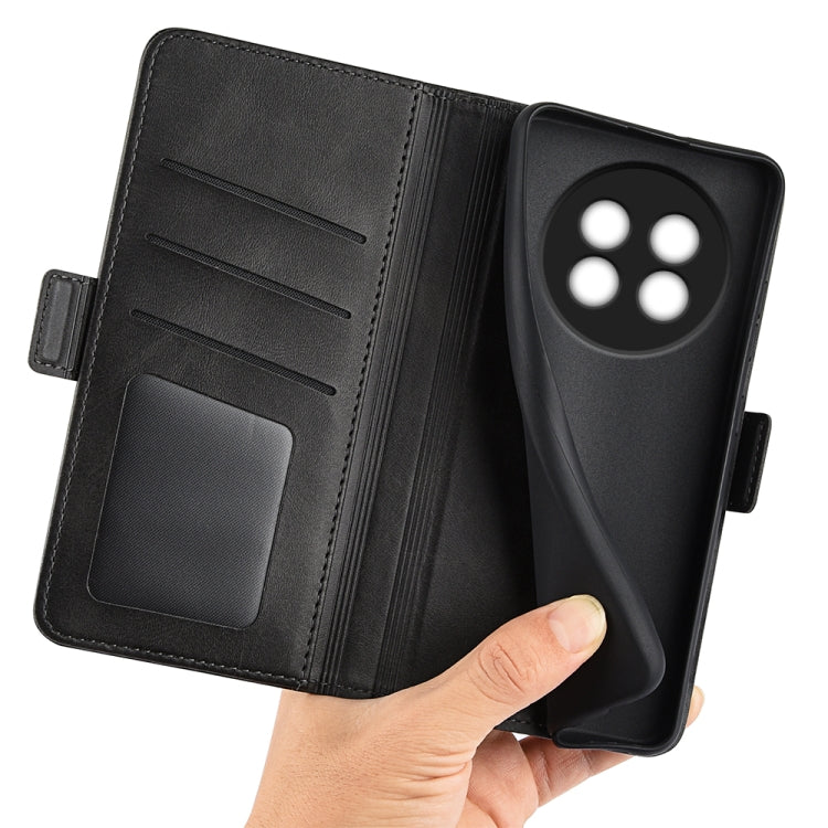 Dual-side Magnetic Buckle Horizontal Flip Leather Phone Case, For Realme 13+ 5G, For Realme 13 Pro 5G, For Realme GT 6 5G, For Realme C63