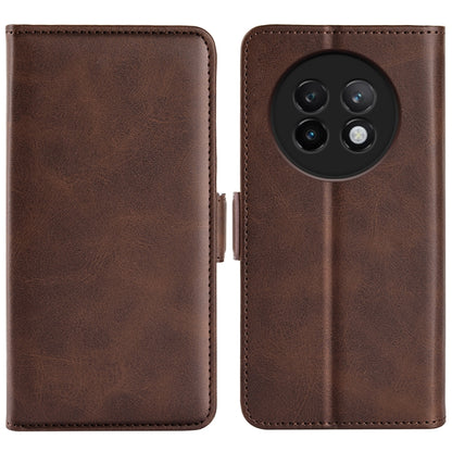 Dual-side Magnetic Buckle Horizontal Flip Leather Phone Case, For Realme 13+ 5G, For Realme 13 Pro 5G, For Realme GT 6 5G, For Realme C63