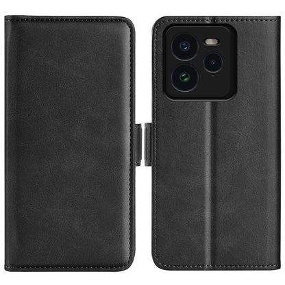 Dual-side Magnetic Buckle Horizontal Flip Leather Phone Case, For Realme 14 Pro 5G, For Realme 14X 5G, For Realme C75, For Realme GT 7 Pro 5G