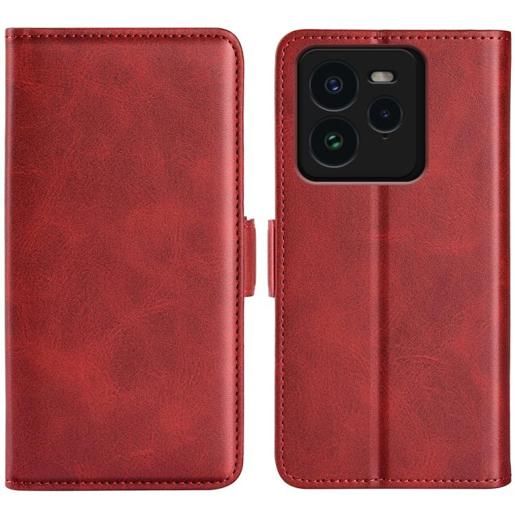Dual-side Magnetic Buckle Horizontal Flip Leather Phone Case, For Realme 14 Pro 5G, For Realme 14X 5G, For Realme C75, For Realme GT 7 Pro 5G