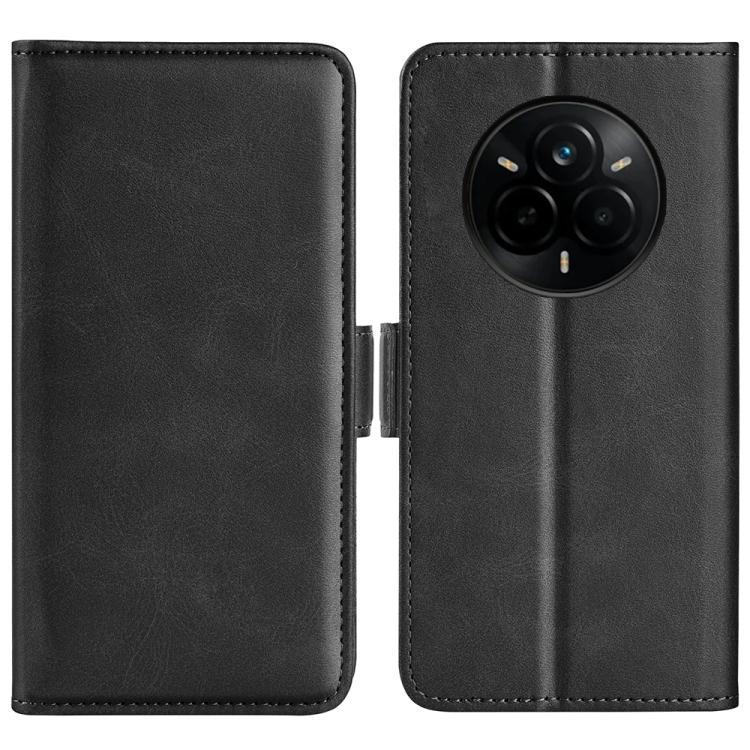 Dual-side Magnetic Buckle Horizontal Flip Leather Phone Case, For Realme 14 Pro 5G, For Realme 14X 5G, For Realme C75, For Realme GT 7 Pro 5G