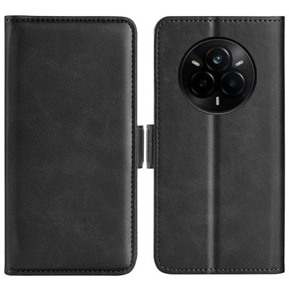 Dual-side Magnetic Buckle Horizontal Flip Leather Phone Case, For Realme 14 Pro 5G, For Realme 14X 5G, For Realme C75, For Realme GT 7 Pro 5G