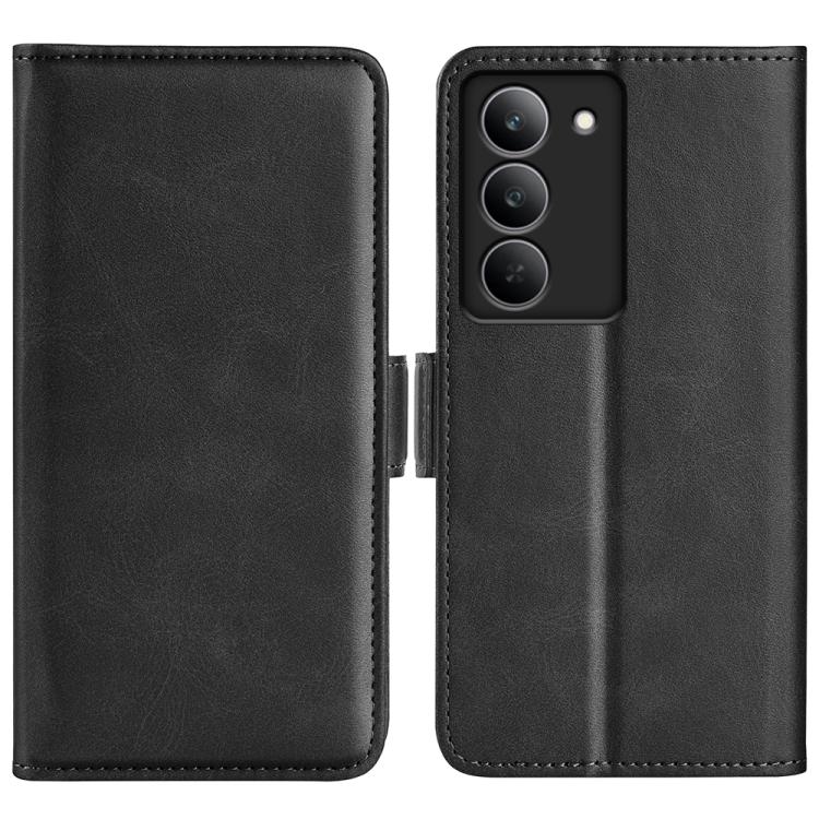 Dual-side Magnetic Buckle Horizontal Flip Leather Phone Case, For Realme 14 Pro 5G, For Realme 14X 5G, For Realme C75, For Realme GT 7 Pro 5G