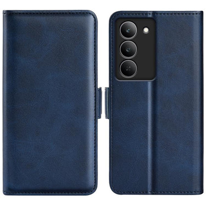 Dual-side Magnetic Buckle Horizontal Flip Leather Phone Case, For Realme 14 Pro 5G, For Realme 14X 5G, For Realme C75, For Realme GT 7 Pro 5G