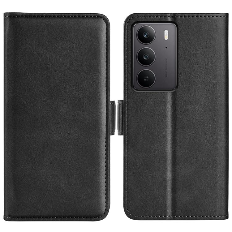 Dual-side Magnetic Buckle Horizontal Flip Leather Phone Case, For Realme 14 Pro 5G, For Realme 14X 5G, For Realme C75, For Realme GT 7 Pro 5G