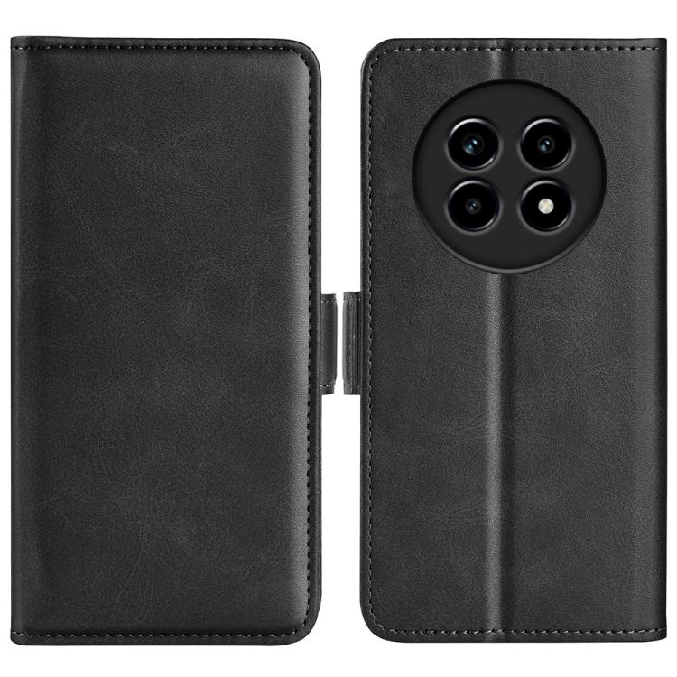 Dual-side Magnetic Buckle Horizontal Flip Leather Phone Case, For Realme 13+ 5G, For Realme 13 Pro 5G, For Realme GT 6 5G, For Realme C63