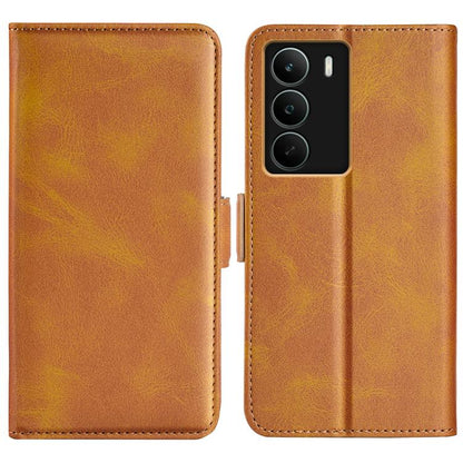 Dual-side Magnetic Buckle Horizontal Flip Leather Phone Case, For Realme C85 Pro 4G, For Realme 15T, For Realme C71 4G, For Realme 14 5G