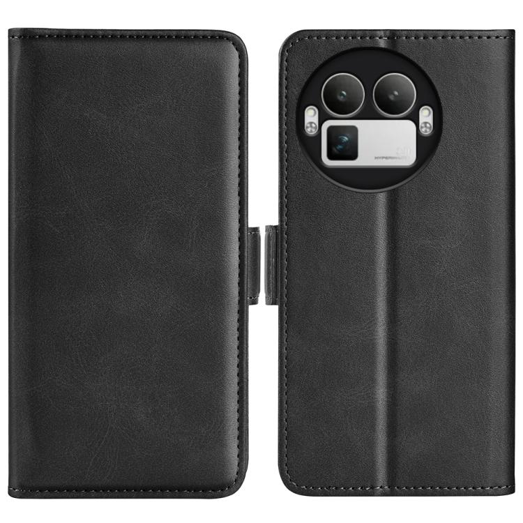 Dual-side Magnetic Buckle Horizontal Flip Leather Phone Case, For Realme 16 5G, For Realme 16 Pro+ 5G, For Realme 16 Pro 5G, For Realme GT 8 Pro 5G Global