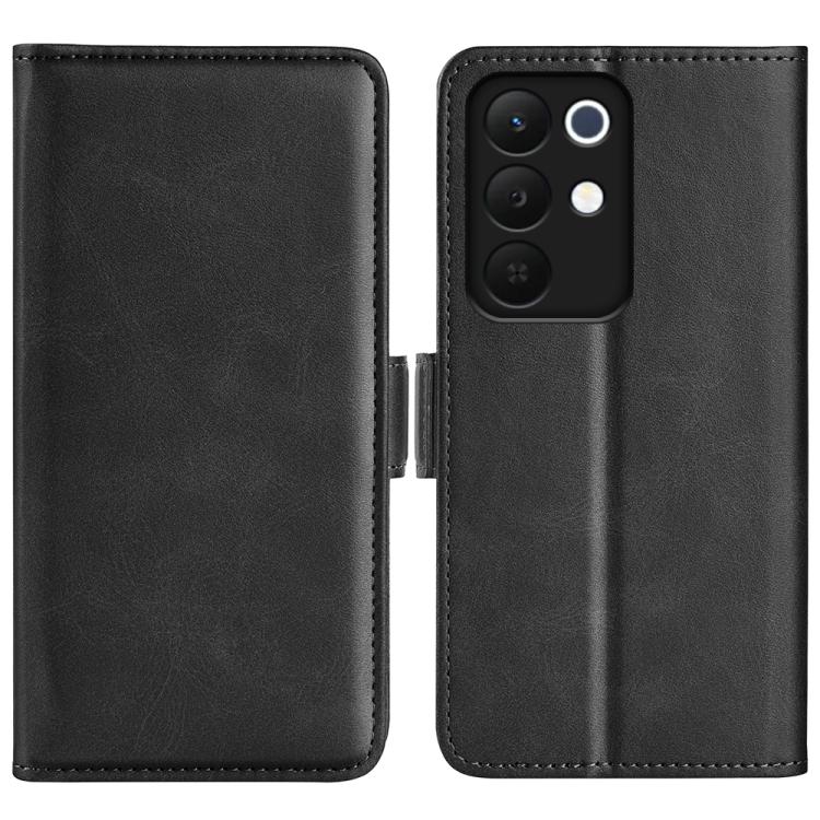 Dual-side Magnetic Buckle Horizontal Flip Leather Phone Case, For Realme 11X, For Realme C65 4G, For Realme C85 5G / 15x 5G, For Realme 15 5G / 15 Pro 5G