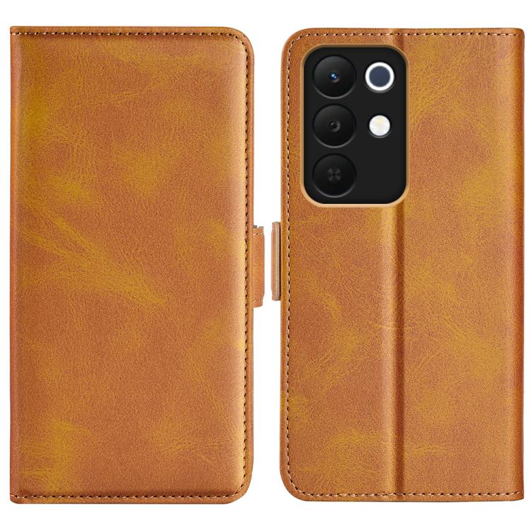 Dual-side Magnetic Buckle Horizontal Flip Leather Phone Case, For Realme 11X, For Realme C65 4G, For Realme C85 5G / 15x 5G, For Realme 15 5G / 15 Pro 5G