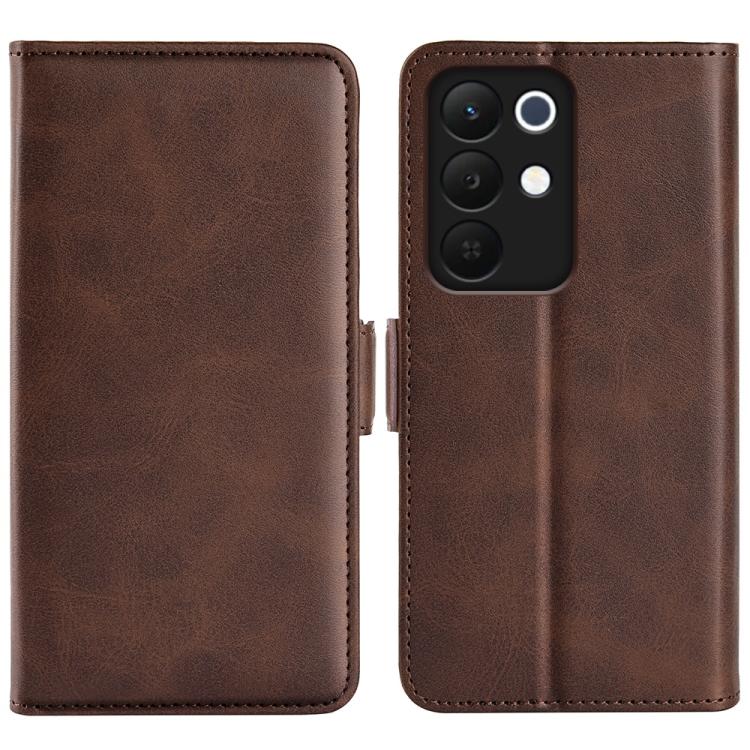 Dual-side Magnetic Buckle Horizontal Flip Leather Phone Case, For Realme 11X, For Realme C65 4G, For Realme C85 5G / 15x 5G, For Realme 15 5G / 15 Pro 5G
