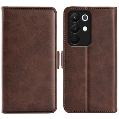 Dual-side Magnetic Buckle Horizontal Flip Leather Phone Case, For Realme C85 Pro 4G, For Realme 15T, For Realme C71 4G, For Realme 14 5G
