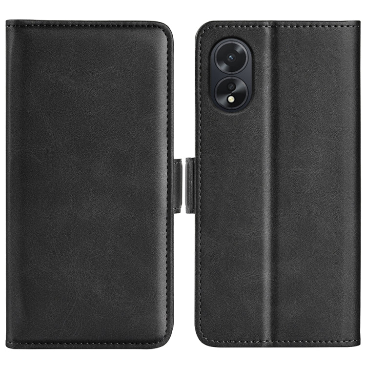 Dual-side Magnetic Buckle Horizontal Flip Leather Phone Case, For OPPO A3 Pro 5G China, For OPPO Reno11 F 5G, For OPPO Reno11 5G Global, For OPPO A38