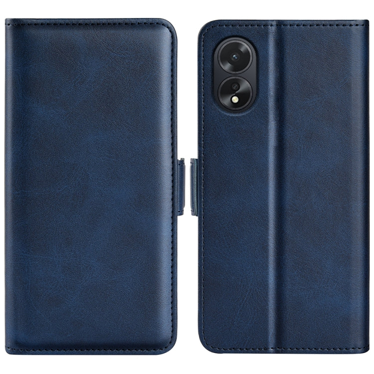 Dual-side Magnetic Buckle Horizontal Flip Leather Phone Case, For OPPO A3 Pro 5G China, For OPPO Reno11 F 5G, For OPPO Reno11 5G Global, For OPPO A38