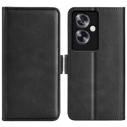 Dual-side Magnetic Buckle Horizontal Flip Leather Phone Case, For OPPO A79, For OPPO Reno14 Pro 5G Global, For OPPO Reno14 5G Global, For OPPO F29 Pro 5G