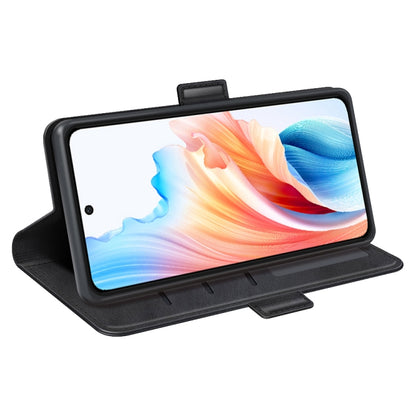 Dual-side Magnetic Buckle Horizontal Flip Leather Phone Case, For OPPO A79, For OPPO Reno14 Pro 5G Global, For OPPO Reno14 5G Global, For OPPO F29 Pro 5G