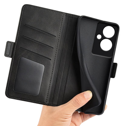 Dual-side Magnetic Buckle Horizontal Flip Leather Phone Case, For OPPO A79, For OPPO Reno14 Pro 5G Global, For OPPO Reno14 5G Global, For OPPO F29 Pro 5G