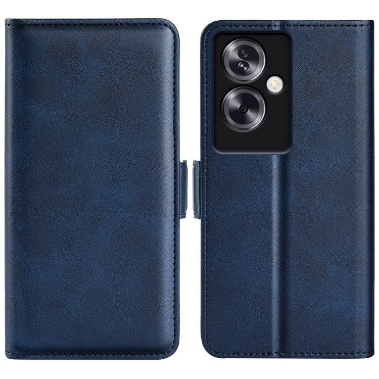 Dual-side Magnetic Buckle Horizontal Flip Leather Phone Case, For OPPO A79, For OPPO Reno14 Pro 5G Global, For OPPO Reno14 5G Global, For OPPO F29 Pro 5G