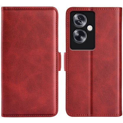 Dual-side Magnetic Buckle Horizontal Flip Leather Phone Case, For OPPO A79, For OPPO Reno14 Pro 5G Global, For OPPO Reno14 5G Global, For OPPO F29 Pro 5G