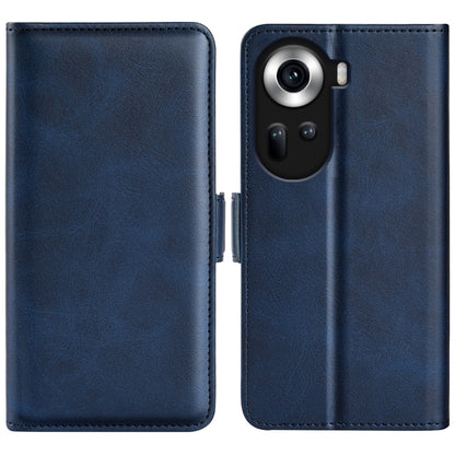 Dual-side Magnetic Buckle Horizontal Flip Leather Phone Case, For OPPO A3 Pro 5G China, For OPPO Reno11 F 5G, For OPPO Reno11 5G Global, For OPPO A38