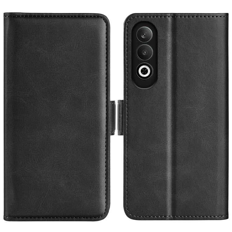 Dual-side Magnetic Buckle Horizontal Flip Leather Phone Case, For OPPO A3 Pro Global, For OPPO Reno12 Pro 5G Global, For OPPO Reno12 5G Global, For OPPO K12