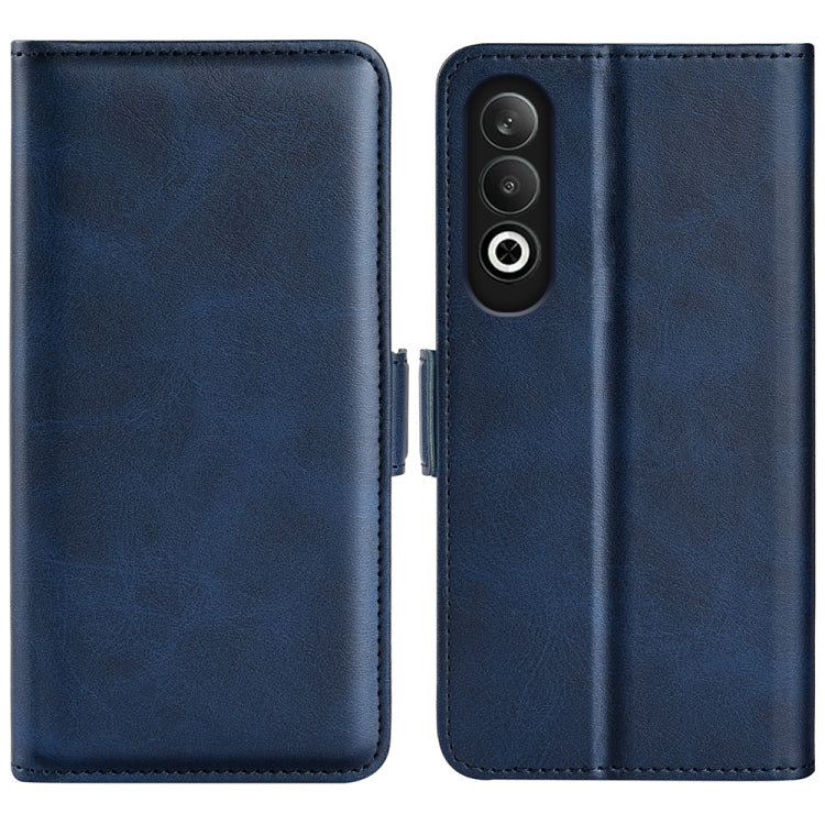 Dual-side Magnetic Buckle Horizontal Flip Leather Phone Case, For OPPO A3 Pro Global, For OPPO Reno12 Pro 5G Global, For OPPO Reno12 5G Global, For OPPO K12