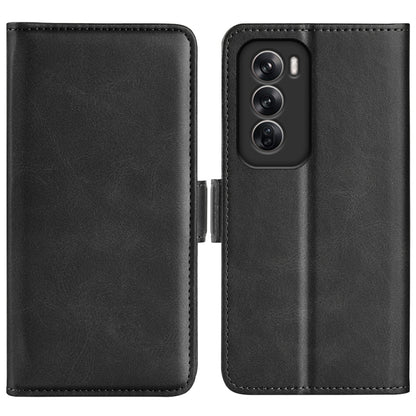 Dual-side Magnetic Buckle Horizontal Flip Leather Phone Case, For OPPO A3 Pro Global, For OPPO Reno12 Pro 5G Global, For OPPO Reno12 5G Global, For OPPO K12