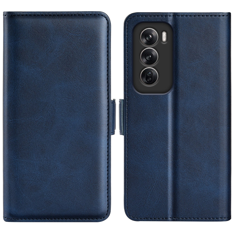 Dual-side Magnetic Buckle Horizontal Flip Leather Phone Case, For OPPO A3 Pro Global, For OPPO Reno12 Pro 5G Global, For OPPO Reno12 5G Global, For OPPO K12