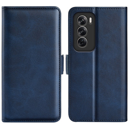 Dual-side Magnetic Buckle Horizontal Flip Leather Phone Case, For OPPO A3 Pro Global, For OPPO Reno12 Pro 5G Global, For OPPO Reno12 5G Global, For OPPO K12