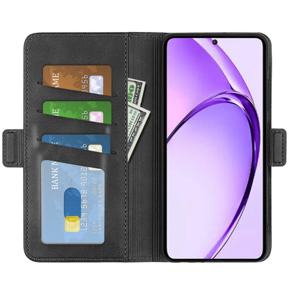 Dual-side Magnetic Buckle Horizontal Flip Leather Phone Case, For OPPO A3 Pro Global, For OPPO Reno12 Pro 5G Global, For OPPO Reno12 5G Global, For OPPO K12
