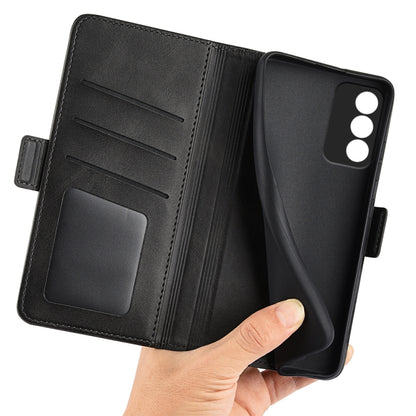 Dual-side Magnetic Buckle Horizontal Flip Leather Phone Case, For OPPO A3 Pro Global, For OPPO Reno12 Pro 5G Global, For OPPO Reno12 5G Global, For OPPO K12