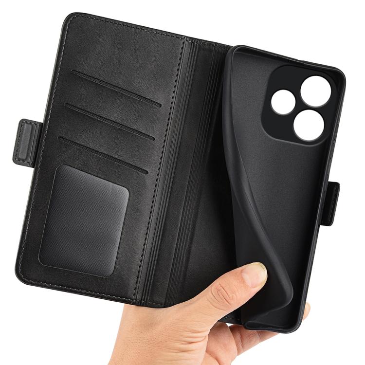 Dual-side Magnetic Buckle Horizontal Flip Leather Phone Case, For OPPO A5 Pro Global, For OPPO Reno13 Pro 5G, For OPPO Reno13 5G, For OPPO Reno13 F