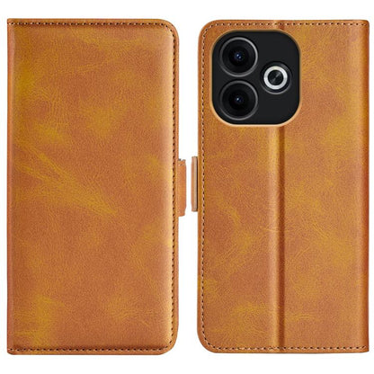 Dual-side Magnetic Buckle Horizontal Flip Leather Phone Case, For OPPO A5 Pro Global, For OPPO Reno13 Pro 5G, For OPPO Reno13 5G, For OPPO Reno13 F