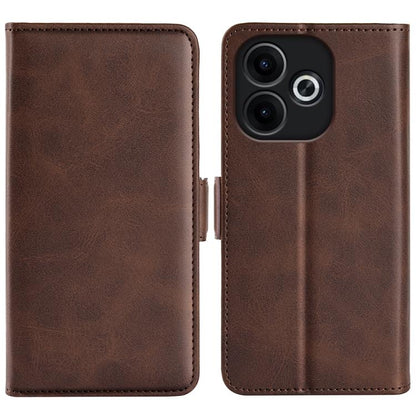 Dual-side Magnetic Buckle Horizontal Flip Leather Phone Case, For OPPO A5 Pro Global, For OPPO Reno13 Pro 5G, For OPPO Reno13 5G, For OPPO Reno13 F