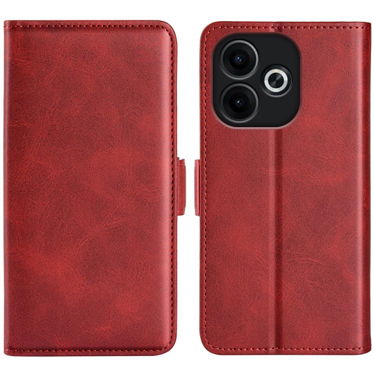 Dual-side Magnetic Buckle Horizontal Flip Leather Phone Case, For OPPO A5 Pro Global, For OPPO Reno13 Pro 5G, For OPPO Reno13 5G, For OPPO Reno13 F