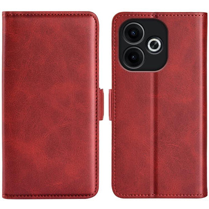 Dual-side Magnetic Buckle Horizontal Flip Leather Phone Case, For OPPO A5 Pro Global, For OPPO Reno13 Pro 5G, For OPPO Reno13 5G, For OPPO Reno13 F