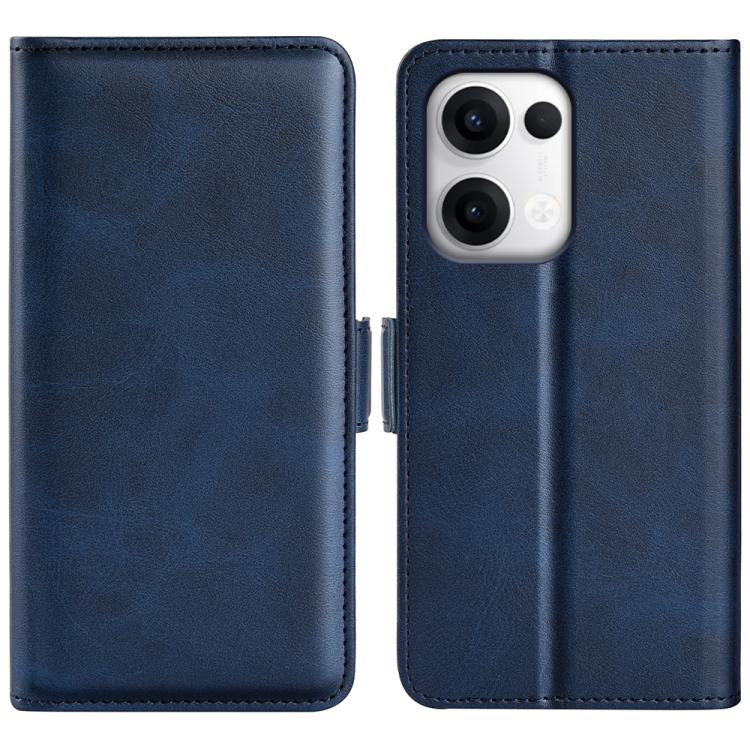 Dual-side Magnetic Buckle Horizontal Flip Leather Phone Case, For OPPO A5 Pro Global, For OPPO Reno13 Pro 5G, For OPPO Reno13 5G, For OPPO Reno13 F