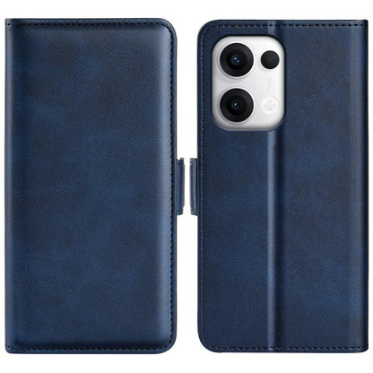 Dual-side Magnetic Buckle Horizontal Flip Leather Phone Case, For OPPO A5 Pro Global, For OPPO Reno13 Pro 5G, For OPPO Reno13 5G, For OPPO Reno13 F